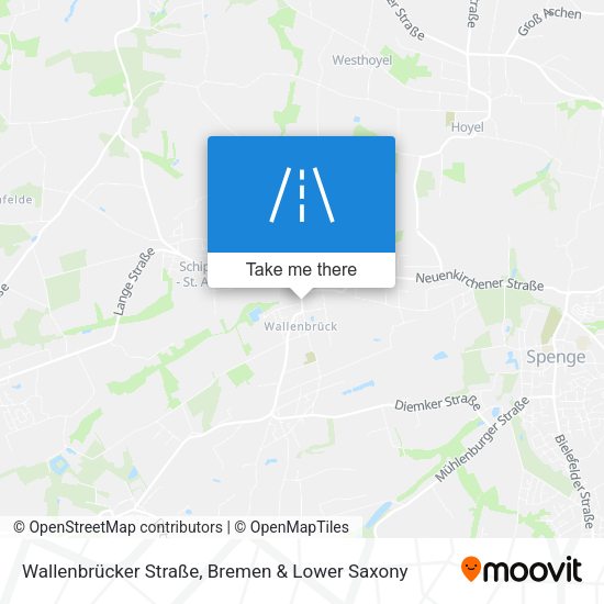 Wallenbrücker Straße map