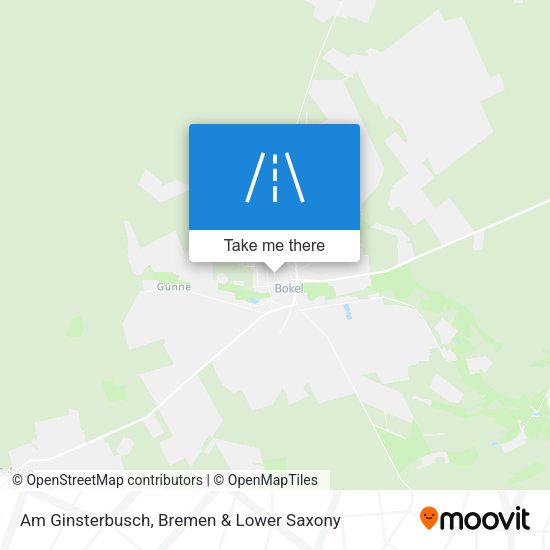 Am Ginsterbusch map