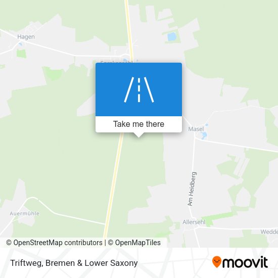 Triftweg map