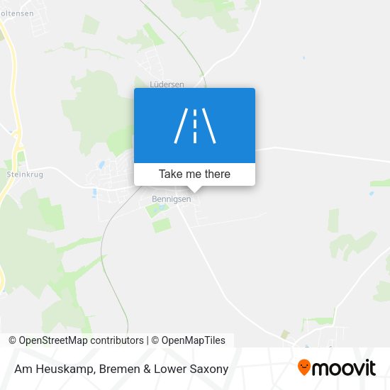 Am Heuskamp map