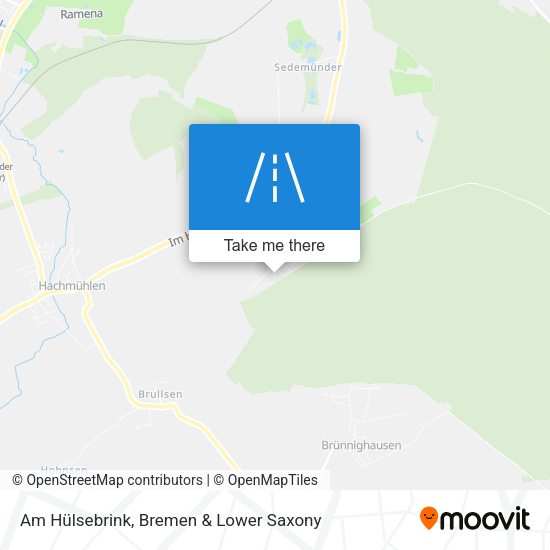 Am Hülsebrink map