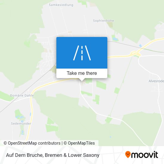 Auf Dem Bruche map