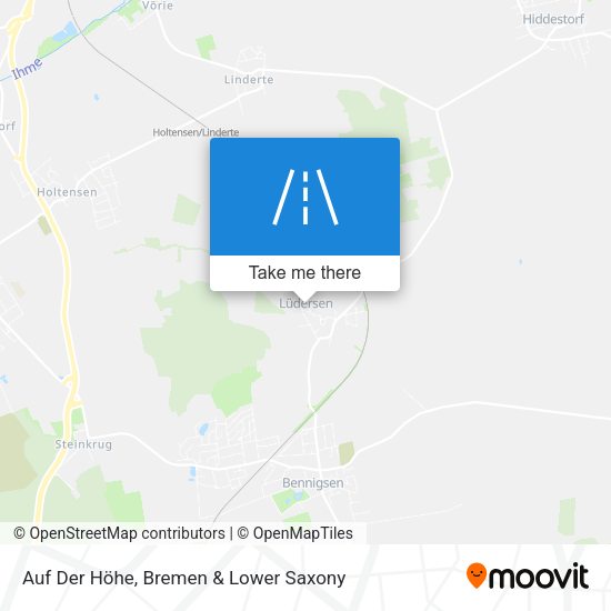 Auf Der Höhe map