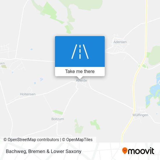 Bachweg map