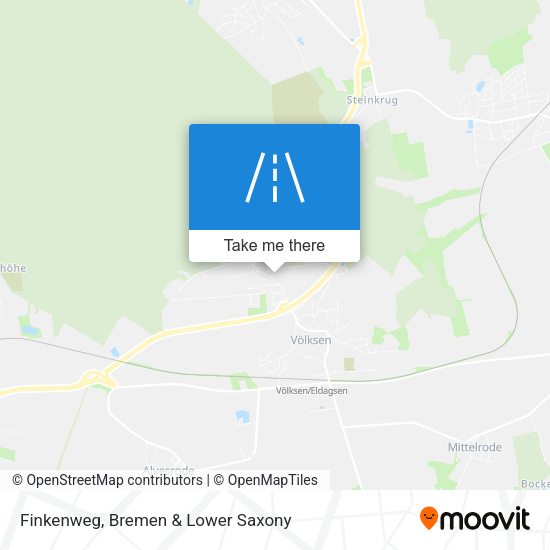 Finkenweg map