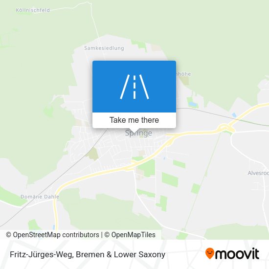 Fritz-Jürges-Weg map