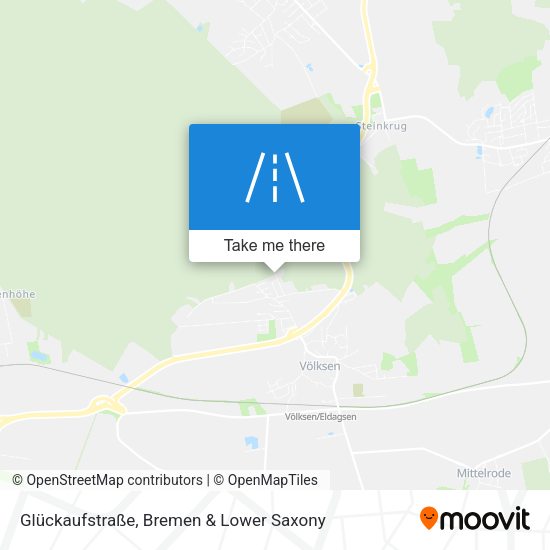 Glückaufstraße map