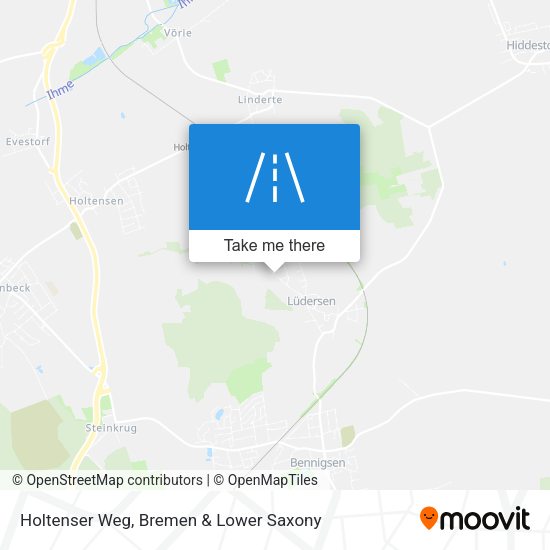 Holtenser Weg map