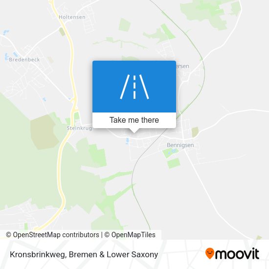 Kronsbrinkweg map