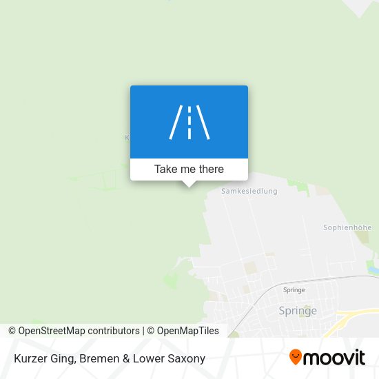 Kurzer Ging map