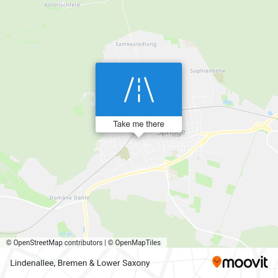 Lindenallee map