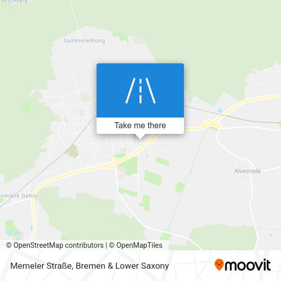 Memeler Straße map