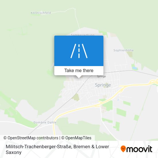 Militsch-Trachenberger-Straße map