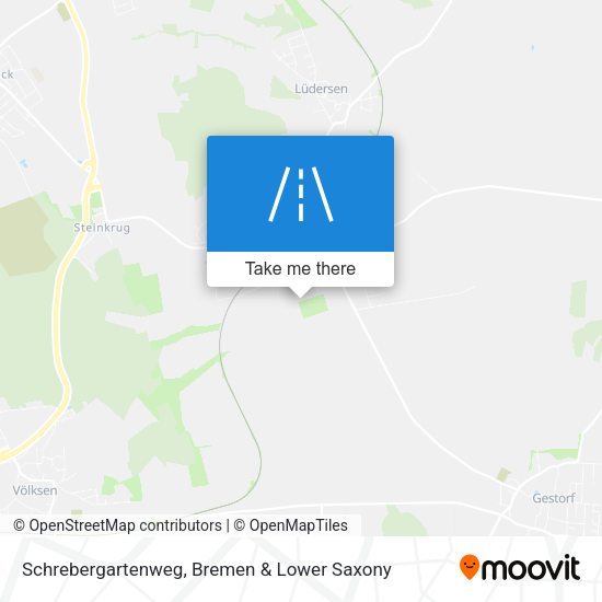 Schrebergartenweg map