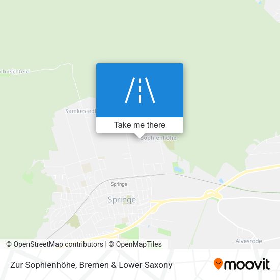 Zur Sophienhöhe map