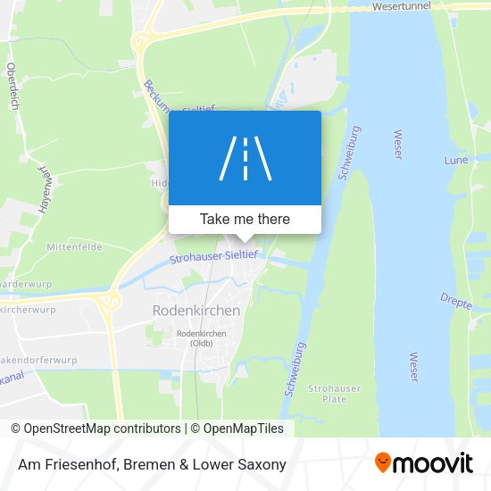 Am Friesenhof map
