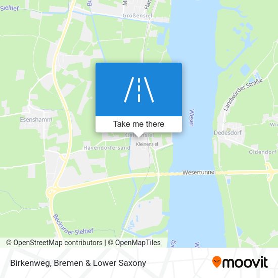 Birkenweg map