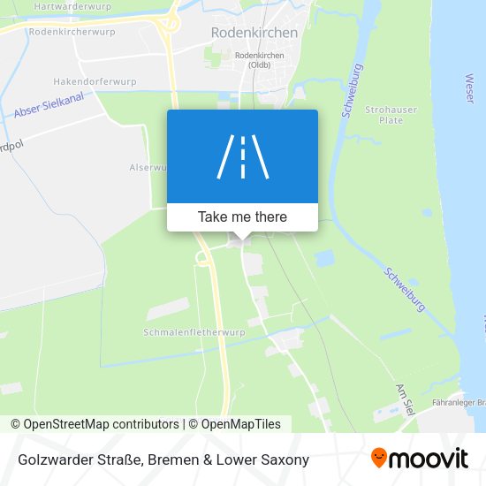 Golzwarder Straße map