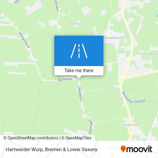 Hartwarder Wurp map