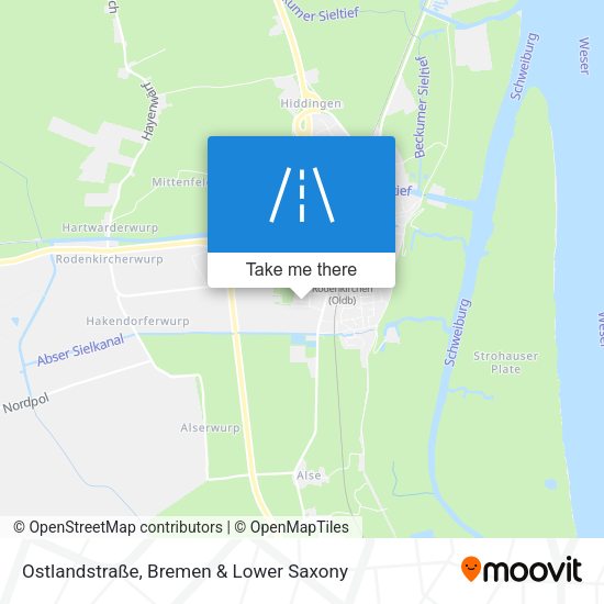 Ostlandstraße map