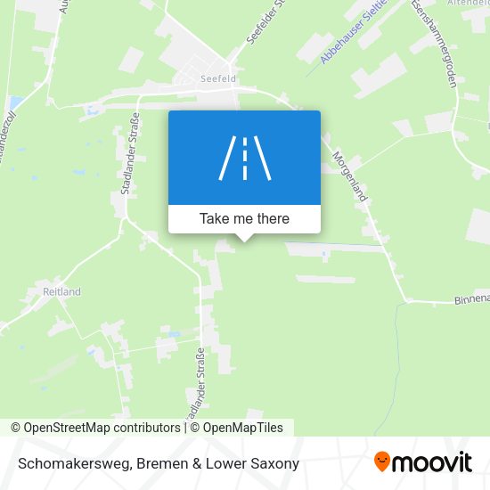 Schomakersweg map