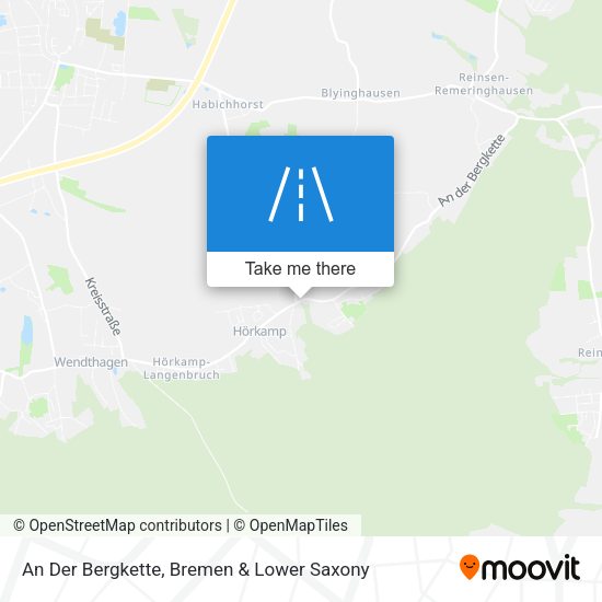 An Der Bergkette map