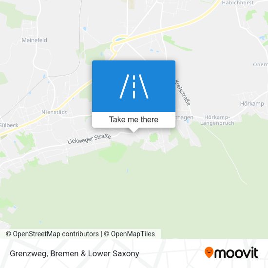 Grenzweg map