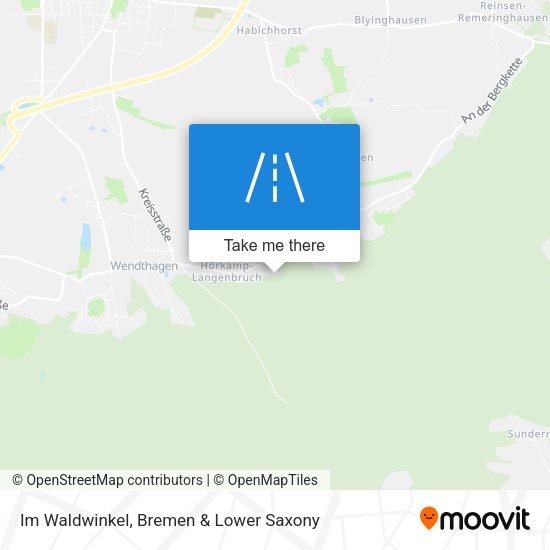 Im Waldwinkel map
