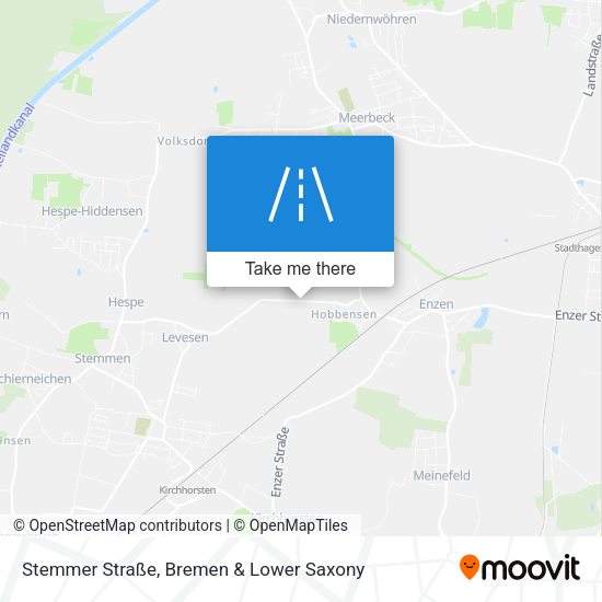 Stemmer Straße map
