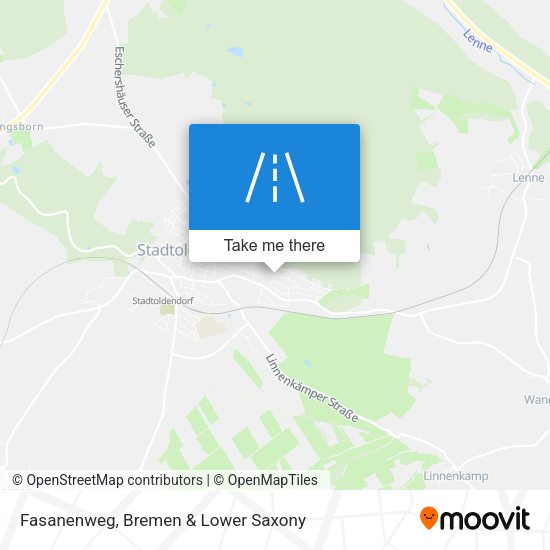 Fasanenweg map