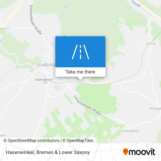Hasenwinkel map