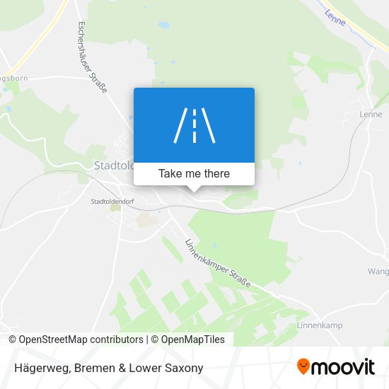 Hägerweg map