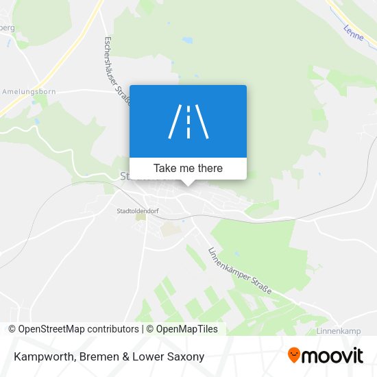 Kampworth map