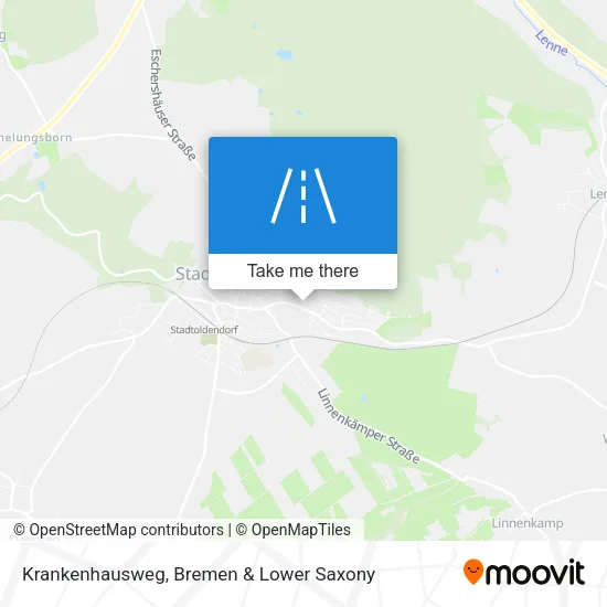 Карта Krankenhausweg