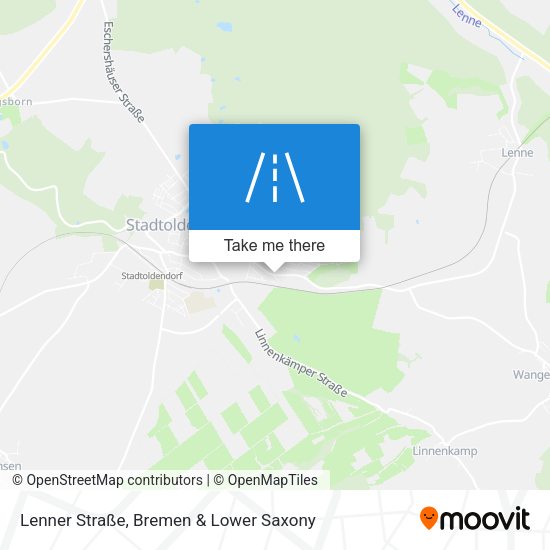 Lenner Straße map