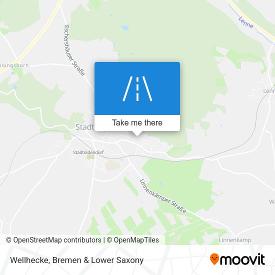 Wellhecke map
