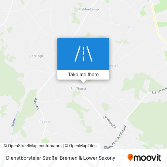 Dienstborsteler Straße map
