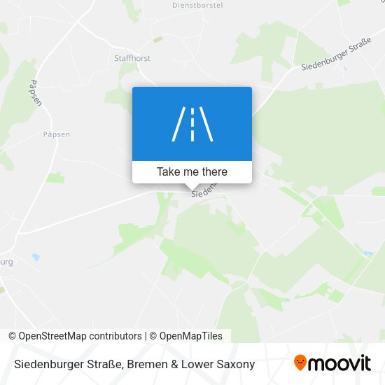 Siedenburger Straße map