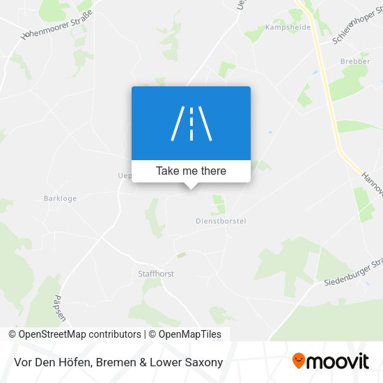 Vor Den Höfen map