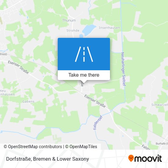 Dorfstraße map