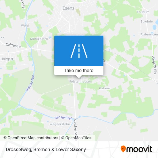 Drosselweg map