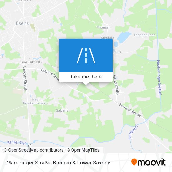 Mamburger Straße map