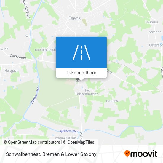 Schwalbennest map
