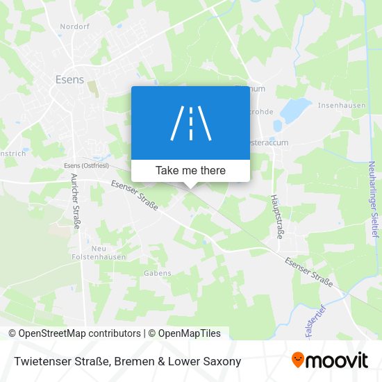 Twietenser Straße map