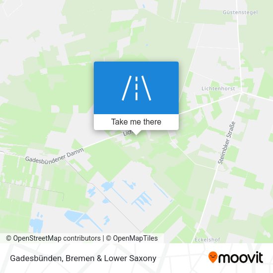 Gadesbünden map