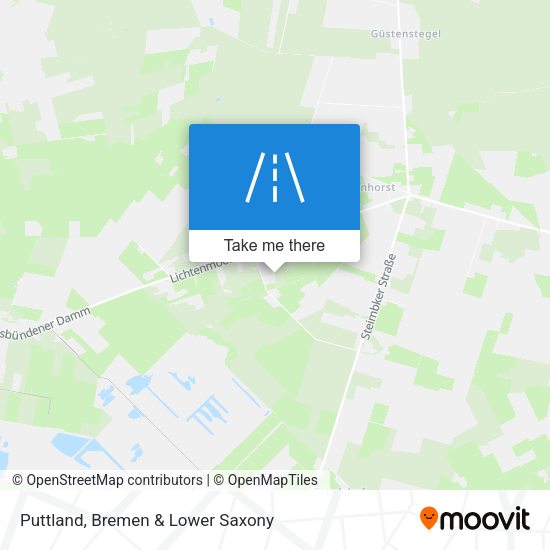 Puttland map