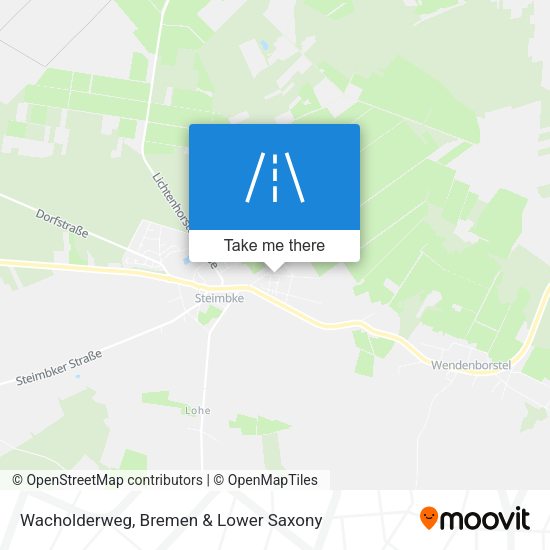 Wacholderweg map