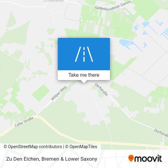 Zu Den Eichen map