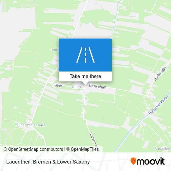 Lauentheil map