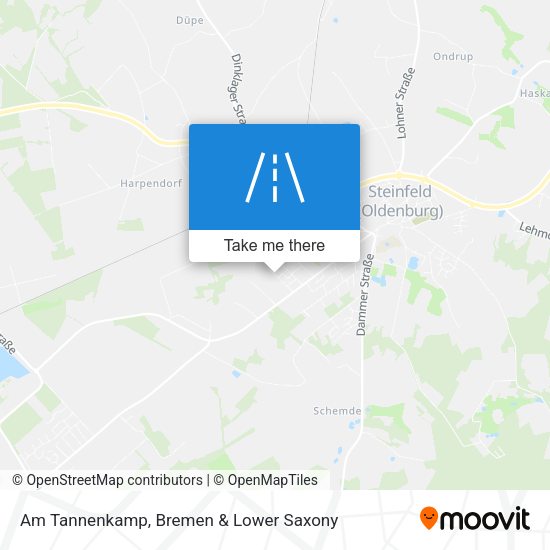 Am Tannenkamp map